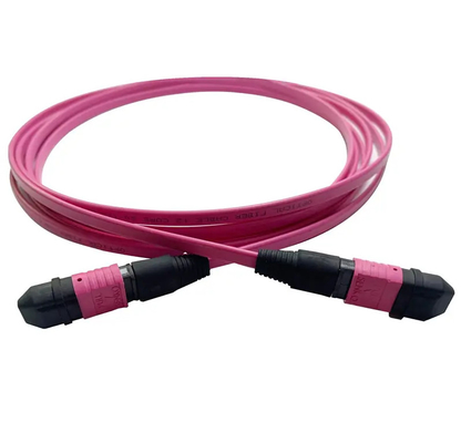 MPO MTP 지르코니아 세라믹 커넥터 3.0mm 케이블 직경 -40.C ~ 85.C PVC/LSZH 자켓 20m 길이