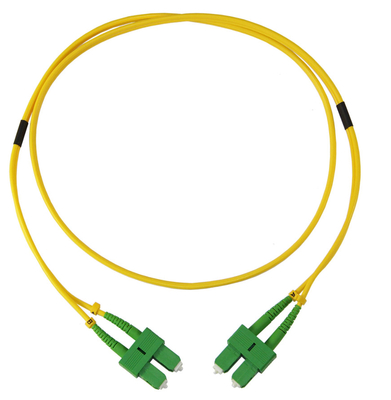통신 등급 광섬유 패치 케이블 PVC/LSZH 자켓 3.0mm 지름과 낮은 삽입 손실