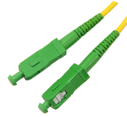 통신 등급 광섬유 패치 케이블 PVC/LSZH 자켓 3.0mm 지름과 낮은 삽입 손실