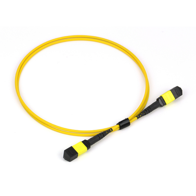 플레넘 OFNP MPO 패치 코드 1m 3ft MTP-12 APC 여성에서 MTP-12 APC 여성 단일 모드 OS2