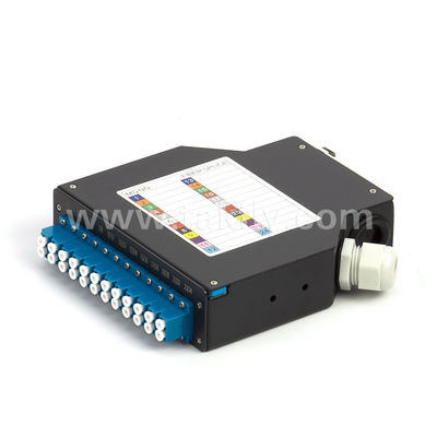 터미널 박스 DIN 철도 장착 알루미늄 LC/Sc Sx/Dx 광섬유 통신 FTTX