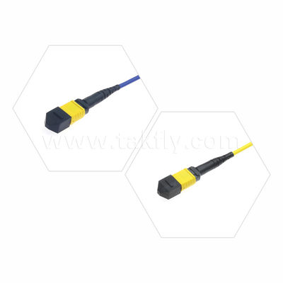 MPO/MTP 패치코드 장갑 트렁크 케이블 SM/MM 점퍼 데이터 센터 AI FTTX 통신용 광섬유