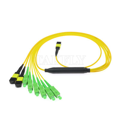 데이터 센터 AI FTTx Telecom용 MPO/MTP 패치 코드 케이블 팬아웃 분배기 SC/LC/FC/ST/MPO 광섬유