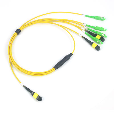 데이터 센터 AI FTTx Telecom용 MPO/MTP 패치 코드 케이블 팬아웃 분배기 SC/LC/FC/ST/MPO 광섬유