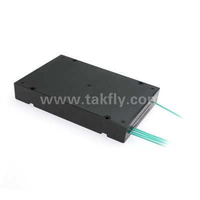 데이터 센터 FTTX를 위한 MPO/MTP 팬아웃 케이블 PLC 쪼개는 도구 1x4 SM/MM 광섬유