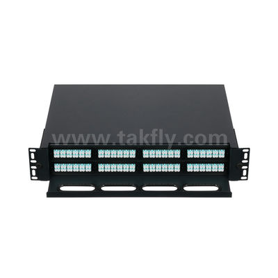 MPO/MTP 패치 패널 관리 카세트 데이터 센터 FTTX 케이블링을 위한 슬라이드형 광섬유