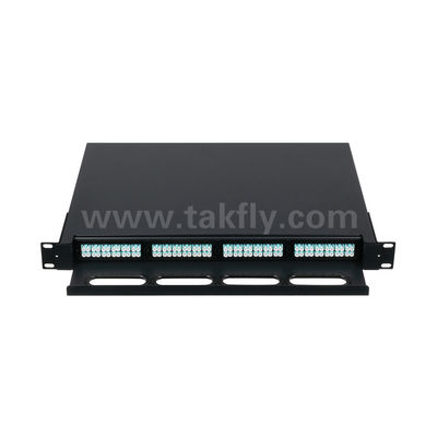 MPO/MTP 패치 패널 관리 카세트 데이터 센터 FTTX 케이블링을 위한 슬라이드형 광섬유