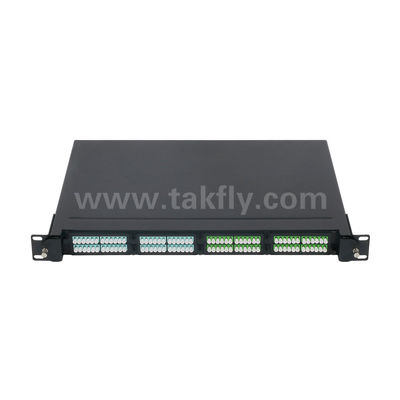 MPO/MTP 패치 패널 관리 카세트 알루미늄 합금 슬라이드형 광섬유 데이터 센터 FTTX 케이블링