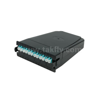 MPO 카세트 모듈 MPO/MTP-LC 12C/24C 데이터 센터 FTTX용 광섬유