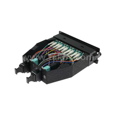 MPO 카세트 모듈 MPO/MTP-LC 12C/24C 데이터 센터 FTTX용 광섬유
