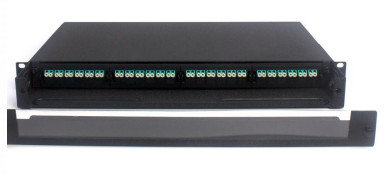 48/96 코어 1U MTP/MPO 패치 패널 데이터 센터 IEC60304 표준에 설계