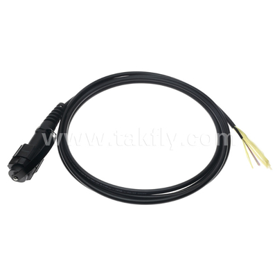 SM/MM MPO Pigtail Patch Cord MTP 트렁크 케이블 ODVA-MPO/MTP 데이터 센터 FTTX용 방수
