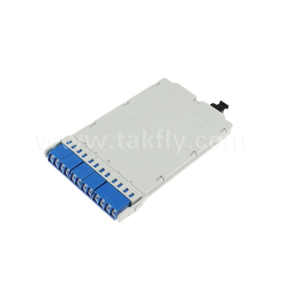 광섬유 MPO 카세트 모듈 데이터 센터 FTTX를 위한 사전 종료된 MPO/MTP-LC 12C