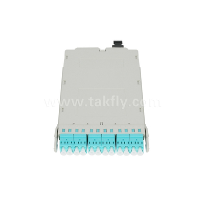 광섬유 MPO 카세트 모듈 데이터 센터 FTTX를 위한 사전 종료된 MPO/MTP-LC 12C