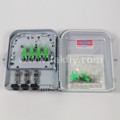 FTKS-1805-08F 8 포트 광섬유 종료 상자, FTTx 광섬유 케이블 연결 상자