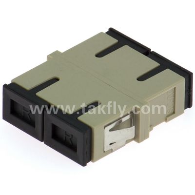 SC 어댑터 케이블 커플러 APC/UPC 데이터 센터 FTTH 멀티 코어용 단순/중복 광섬유