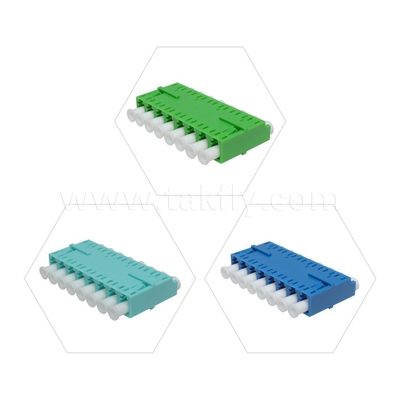 광섬유 어댑터 케이블 커플러 LC APC/UPC SM/MM 심플렉스/듀플렉스/쿼드/6가지/8가지 데이터 센터 FTTH