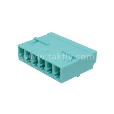 LC 어댑터 케이블 커플러 APC/UPC SM/MM 심플렉스/듀플렉스/쿼드/6가지/8가지 데이터 센터 FTTH용 광섬유