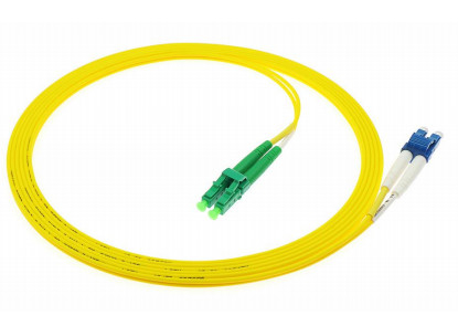안전하고 환경 친화적 인 LSZH LC-LC SM/MM 2.0mm Simplex/Duplex 광섬유 패치 케이블