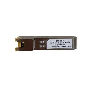 1000BASE-T SFP 구리 100m RJ-45 CISCO JUNIPER HUAWEI 호환형 SFP 광전도 모듈