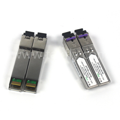 1.25G SFP BIDI 광전도 모듈 Tx1490/Rx1550nm 80KM SMF DDM LC CISCO JUNIPER HUAWEI 호환