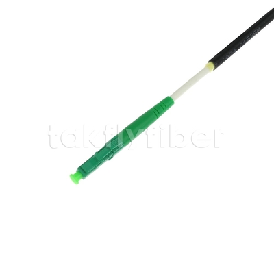 통신등급 CPR Dca 인증 4.5mm 이중 안전 광섬유 패치코드 SM G657AB3 LSZH 블랙 자켓 SCAPC에서 LCAPC