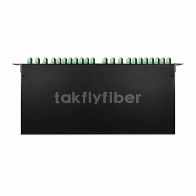 16CH DWDM MUX DEMUX 모니터 및 확장 포트 1625nm OTDR 및 EDFA