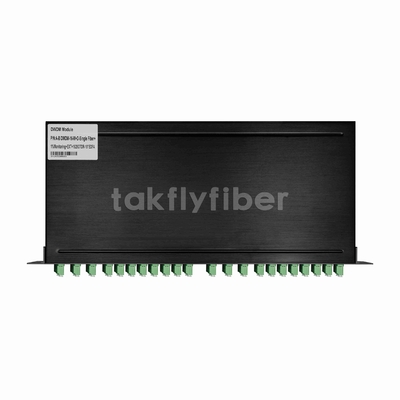 16CH DWDM MUX DEMUX 모니터 및 확장 포트 1625nm OTDR 및 EDFA