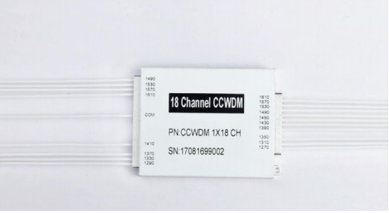 8 ch CCWDM G657A1 섬유 및 TBD 커넥터와 컴팩트 거친 파장 분할 멀티플렉서