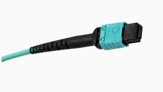 MTP 호환 Om3 MPO에서 MPO 광섬유 케이블 Qsfp+트랜시버 5g 통신 B형