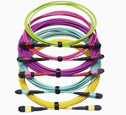광섬유 FTTH 패치 코드 트렁크 케이블 PVC 재료 패널 MPO 섬유 케이블