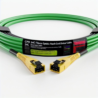 CPR 24C Fiber Optic Patch Cord Data Center MPO Fiber Cable