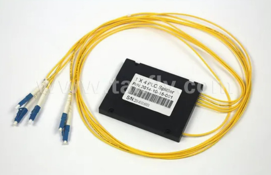 컴팩트 Gpon Epon 1X4 SC APC ABS FTTX 광섬유 PLC 스플리터