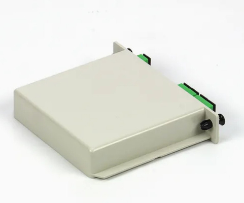 1x4 FTTX Gpon 섬유 카세트 타입 LGX PLC 스플리터 Sc/APC 커넥터 높은 신뢰성 및 안정성
