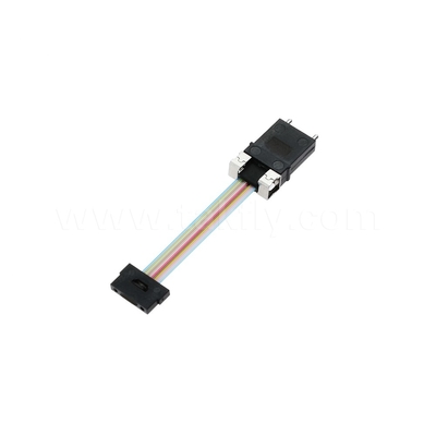 MT-Mini Multicore 광섬유 패치 케이블 MM/PC 20dB/SM/APC 60dB의 회전 손실