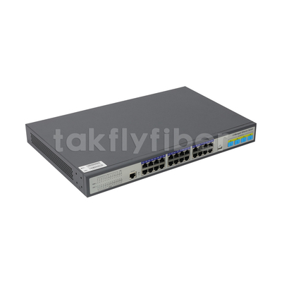레이어3 관리 24 포트 기가비트 PoE 스위치 4 X 10G SFP