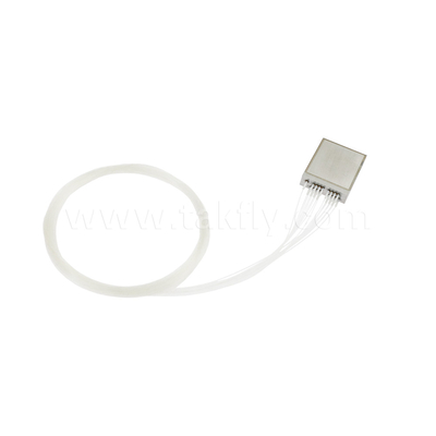 산업형 16CH 울트라 컴팩트 DWDM Mux Demux, 100GHz C18-C48, 높은 정확도 파장, 일방적인 섬유 출구