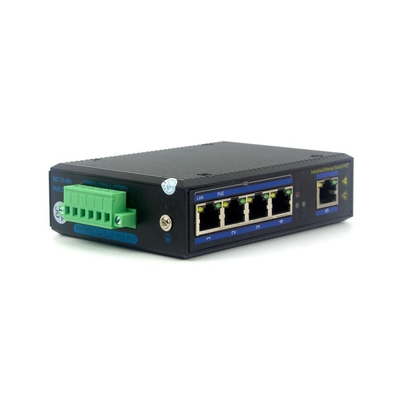 산업용 POE 스위치 5포트 기가비트 DIN 레일 마운트 IP40