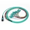 24 코어 MPO-LC OM4 브레이크아웃 케이블 (40G QSFP 데이터 센터용)