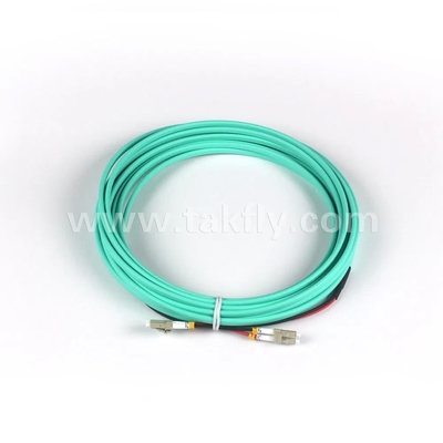 LC에서 LC 10G OM3 섬유 패치 코드 2.0mm 듀플렉스