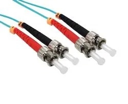 ST-ST 듀플렉스 섬유 패치 코드 50/125 OM3 2dB 삽입 손실