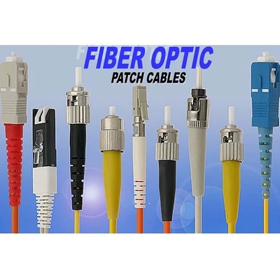 맞춤형 광섬유 패치 케이블 0.9mm-3.0mm 1m-10m 길이
