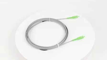 SC/APC 듀플렉스 9/125um 싱글모드 광섬유 케이블 3.0mm PVC