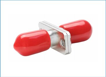 ST 심플렉스 금속 어댑터 직사각형형 SM/MM 낮은 IL 0.2dB