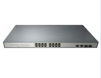 고밀도 16포트 기가비트 PoE 네트워크 이더넷 스위치 | 프리미엄 품질의 제품 DF-1.25G-16P-2E-2F