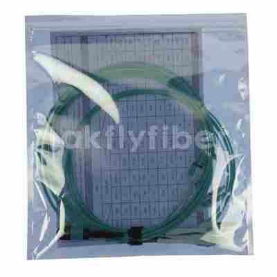 MPO에서 LC Uniboot OM3 광섬유 케이블 패치 코드, MMF 8-코어 섬유, QSFP+트랜시버