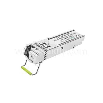 SFP 트랜시버 모듈 1.25gbps 20km LC 도달 Tx1310nm/Rx1550nm 데이터 센터 FTTH FTTX를 위한 양방향
