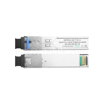 데이터 센터 FTTH FTTX용 SFP GPON OLT C++ 클래스 광적 송수신 모듈