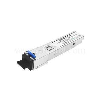 데이터 센터 FTTH FTTX용 SFP GPON OLT C++ 클래스 광적 송수신 모듈