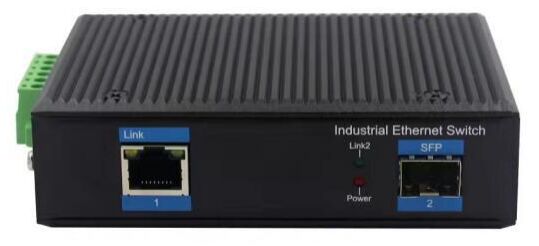 산업용 PoE 스위치 1 포트 10/100/1000Mbps PoE + 1 포트 1000Mbps SFP 섬유 (DF-1FG-1GPI)